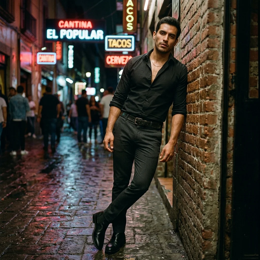 Estilo Seductor — Colonia Juárez de noche, Ciudad de México