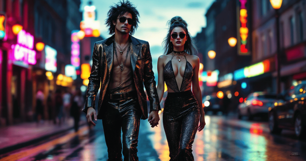 En la era del boho chic… tú elige el glam rock